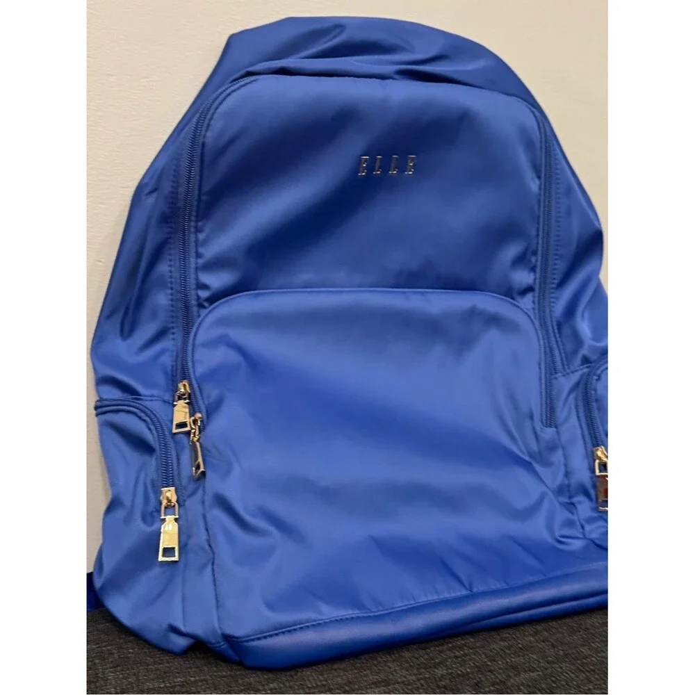 ELLE Travel Rendezvous 25L Backpack women and Men's Bright Blue travel bag ❤️🔥